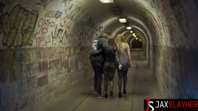 Busty Kasia Nord Fucked By Horny BBC In The Tunnel
