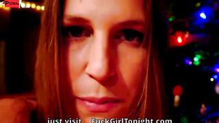 Step-mom's Hot Xmas Gift - A Wild Ride with Big Dick