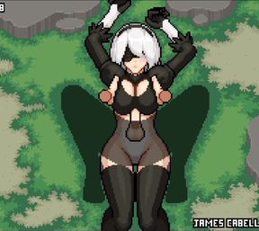 2d sex 2B fucked