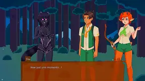 Campfire Nights Heat Up with Horny Campers and Throbbing Cocks in Wild Hentai Fun