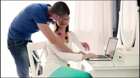 Peach's Steamy Threesome with Her Boyfriend and His Frat Buddy