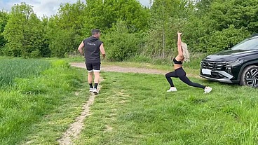 JayJay Pink outdoor fuck