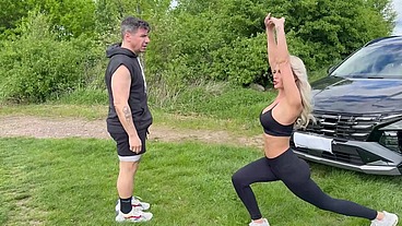 JayJay Pink outdoor fuck