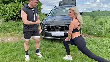 JayJay Pink outdoor fuck