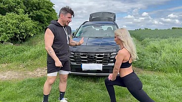 JayJay Pink outdoor fuck