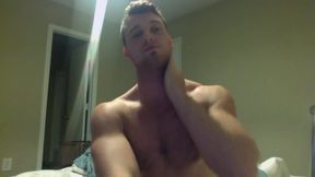 An American Model Chad Plays with His Dick