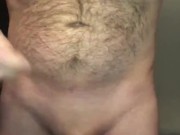 Watch Me Quickly Masturbate In The Bathroom And Cum On The Floor