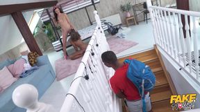 Romy Indy’s Ebony Passion in Dutch Hostel Heat