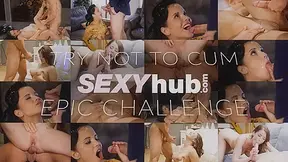 Rita Peach & Zazie Skymm in The Epic Try Not To Cum Challenge Vol 1 - SexyHub