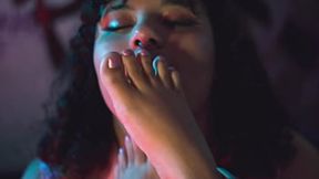 Obese Toes Get Nasty Attention Tongue Action Toe Licking Foot Worship Ritual