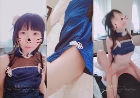 Adorable Girl in a Miniature Chinese Dress: You Won't Believe Her Reaction!