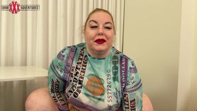 BBW Platinum Puzzy Tells You Worship Her Ass