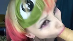 Asian Egirl Squirts with Sex Toy on Webcam