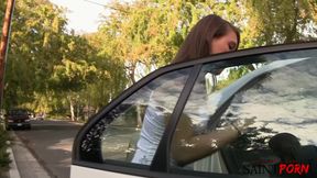 Wife and Babysitter Share Husband's Cock