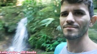 I took the new 1 to go hiking inside the forest. And