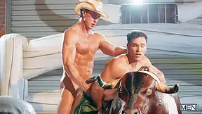 Barrel-riding To Ecstasy With Cade Maddox, Damian Night And Morgxn Thicke