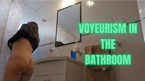 voyeurism in the bathroom
