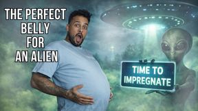 The perfect belly for an alien - Lalo Cortez