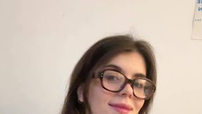 Member Video @alina_shy @Showing Boobs and #Glasses Porn #Solo #Small Tits #Brunette porno hardcore video | Tik.Porn