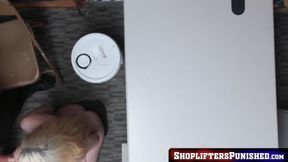 Petite blonde Joseline Kelly fucked deep by Marcus London after interrogation