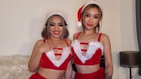 ThaiTease - Santas Little Helpers Get a Creampie