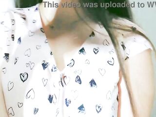 hawt student wearing white petticoat and hawt underware