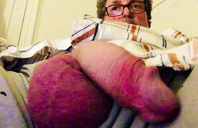 Father shows his penis