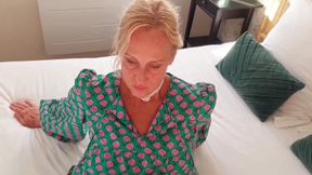 Amateur Blonde Mature Wife Enjoys Sex