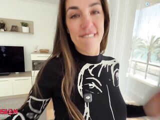 Ebony nylons & no pants… can we even leave?