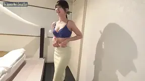 Adorable Asian Angel with massive ass receives stuffed hard