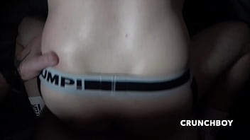 4619 gang bang with friends on slut in jockstrap and sneaker