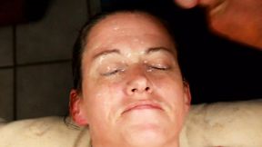 Dirty Dees amateur homemade double facial ball draining