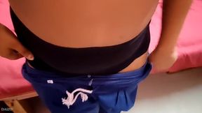 Eating Cum of Unknown Person in Public