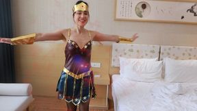 Chinese old Wonder Woman gets tickled