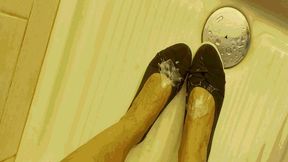 Cum on my ballet flats-WMV
