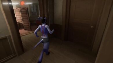 A lustful draenei seduced a thick cock and fucked him with her tight ass