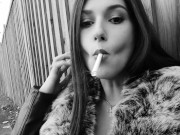 Smoking In My Leather Fur Jacket