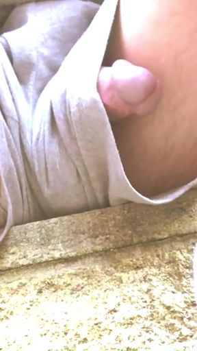 Stunning moment from "Smoking Doorstep Dick Slip For Neighbours - PART1"