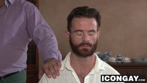 Gay daddies Brendan Patrick and Hugh Hunter fuck hard