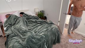 tokyo leigh eats 2 dicks for breakfast