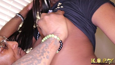 Naughty neighbor Let me fuck & Record Tender Montana likes big dick