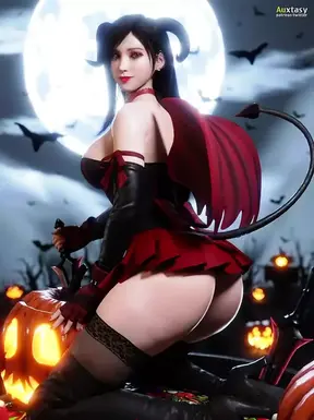 Tifa As A Succubus (Animated)