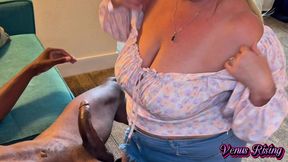 Slutty MILF Suck Her BBC Stepson and Gets Huge Facial