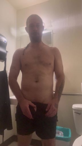 Stripping down at work