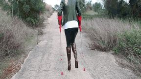Severe pain in high heels AVI