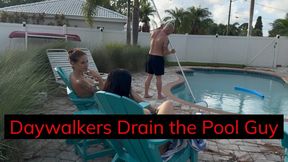 Day Walkers Drain the Pool Guy - Nadia White And Autumn Bodell Mesmerize For Double Blowjob With Vampire Fangs and Cum Swapping Cum Play MP4
