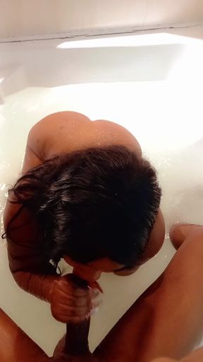 Taking a Shower with My Sister's Friend (we Almost Got Caught)