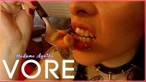 Crunchy Cereal with Tiny Men | Full HD 1080p | Vore - GIantess - Mouth