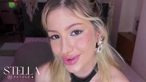 Glossy Lips Tease Drool Over My Shiny Wet Lips