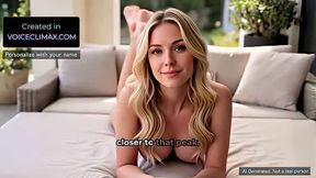 Hot Blonde best friend wants you to help her forget her boyfriend - AI Generated POV JOI